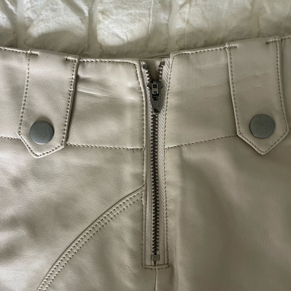 We The Free Runaway Faux Leather Mini Skirt - Picture 5 of 10